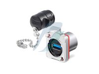 Cnlinko BD-24 USB 3.0 Industrial Circular Waterproof Socket Data Connector