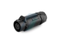 Cnlinko LP12 125V 5A 5 Pin Female IP67 Waterproof Power Connector Plastic Shell Solder Terminal