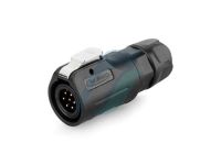Cnlinko LP12 125V 5A 7 Pin Male IP67 Waterproof Power Connector Plastic Shell Solder Terminal