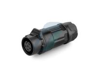 Cnlinko LP12 125V 5A 6 Pin Female IP67 Waterproof Power Connector Plastic Shell Solder Terminal