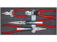 Knipex Set of pliers in a foam tray
