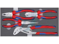 Knipex Set of pliers in a foam tray