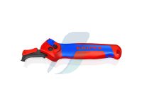 KNIPEX Stripping Knife With guide shoe and ratchet function
