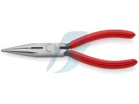 Knipex Snipe Nose Side Cutting Pliers (Radio Pliers) plastic coated black atramentized 160 mm (self-service card/blister)