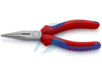 Knipex Snipe Nose Side Cutting Pliers (Radio Pliers) with multi-component grips black atramentized 160 mm (self-service card/blister)
