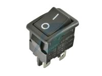 ZF DPST On-Off Rocker Switch Panel Mount