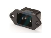 Namolectric Controls Power Inlet Socket Screw Mounting 15A