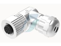 Degson 5 Pin M12 Female Cable Type Right Angle