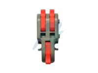 Spectra 1:2 Pole Terminal Block with Spring Lock Lever