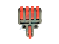 Spectra 1:4 Pole Terminal Block with Spring Lock Lever