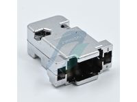 Spectra 9 Pin D-Sub Chrome Plastic Hood with Hardware