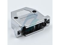 Spectra 25 Pin D-Sub Chrome Plastic Hood with Hardware