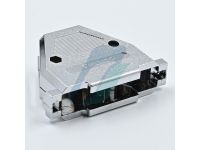 Spectra 37 Pin D-Sub Chrome Plastic Hood with Hardware