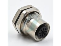 Spectra M12-5FB 5 Pin M12 Female Bulkhead
