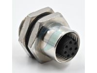Spectra M12-8FB 8 Pin M12 Female Bulkhead