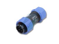 Weipu 4 Pin Water Proof Male Cable Type 6-10MM