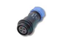 Weipu 4 Pin Water Proof Female Cable Type 4.5-7MM