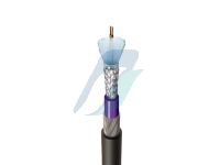 Belden 1Pair 22AWG FMPE/OBS/PVC/SWA/PVC Armored Profibus cable (Black Outer Jacket)