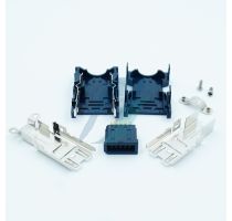 Spectra 10 Pin Fire Wire Female Solder