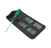 Wera Kraftform Kompakt 838 RA-R M Imperial Set 1, 15 pieces