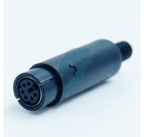 Spectra 6 Pin Mini DIN Female Cable Type