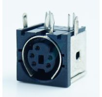 Spectra 5 Pin Mini DIN Female Right Angle (Metal Body)