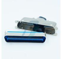 Spectra 50 Pin Centronics Solder Male With Metal Middle Entry Dust Cover