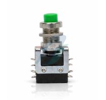Gilard Micro Switch MINI M/S FINGER ACT DPDT SILVER PL