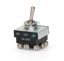 Gilard Toggle Switch TPDT 6A ON-OFF-ON