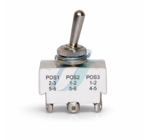 Gilard Toggle Switch DPDT ON-ON-ON 10 AMP