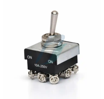 Gilard Toggle Switch TPDT 10A ON-ON