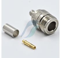Spectra N Female Crimp RG-59