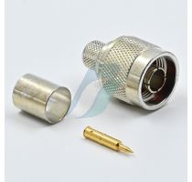 Spectra N Male Crimp RG-213