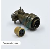 Allied 7 Pin Cable Straight Circular Threaded Coupling Male Connector