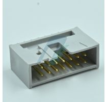 Amphenol FCI 14 Pin Box Header Straight 