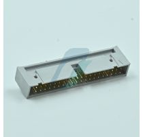 Amphenol FCI 40 Pin Box Header Right Angle