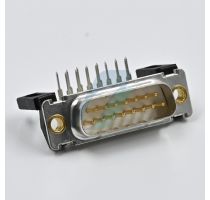 Amphenol FCI 15 pin D-Sub Male Right Angle Open Type