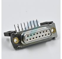Amphenol FCI 15 Pin D-Sub Female Right Angle Open Type