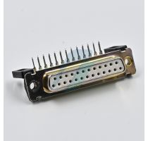 Amphenol FCI 25 Pin D-Sub Female Right Angle Open Type