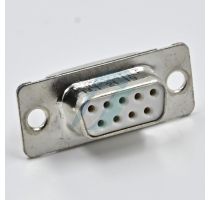 Amphenol FCI 9 Pin D-Sub Female PCB Straight