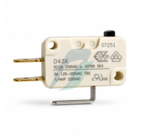 ZF D4 Miniature SPDT Micro Switch 6A Q1 Terminal