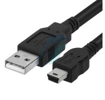 Spectra 1 Mtr-USB A Male To 5 Pin Mini USB B Male Cable (2.0)