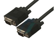 BAFO 25 Mtr-VGA Male To Male Cable (Black)