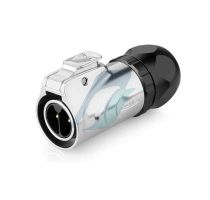 Cnlinko LP-20 IP68 2 Pin Waterproof Metal Cable Male