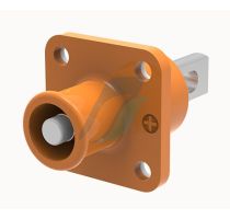 1 Pin Energy Storage Male Panel (Orange) 120AMP