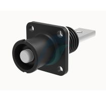 1 Pin Energy Storage Male Panel (Black) 200AMP