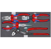 Knipex Set of pliers in a foam tray