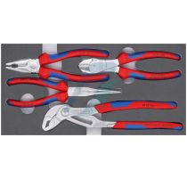Knipex Set of pliers in a foam tray