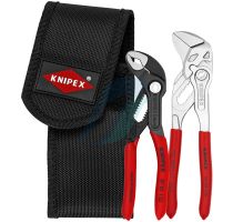 Knipex Mini pliers set in belt tool pouch 2 parts (self-service card/blister)