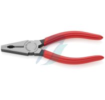 Knipex 03 01 140 EAN Combination Pliers plastic coated black atramentized 140 mm